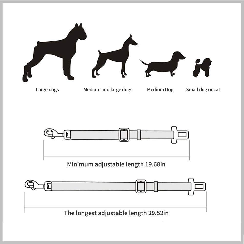 Doglys™ Adjustable Dog Car Seat Belt